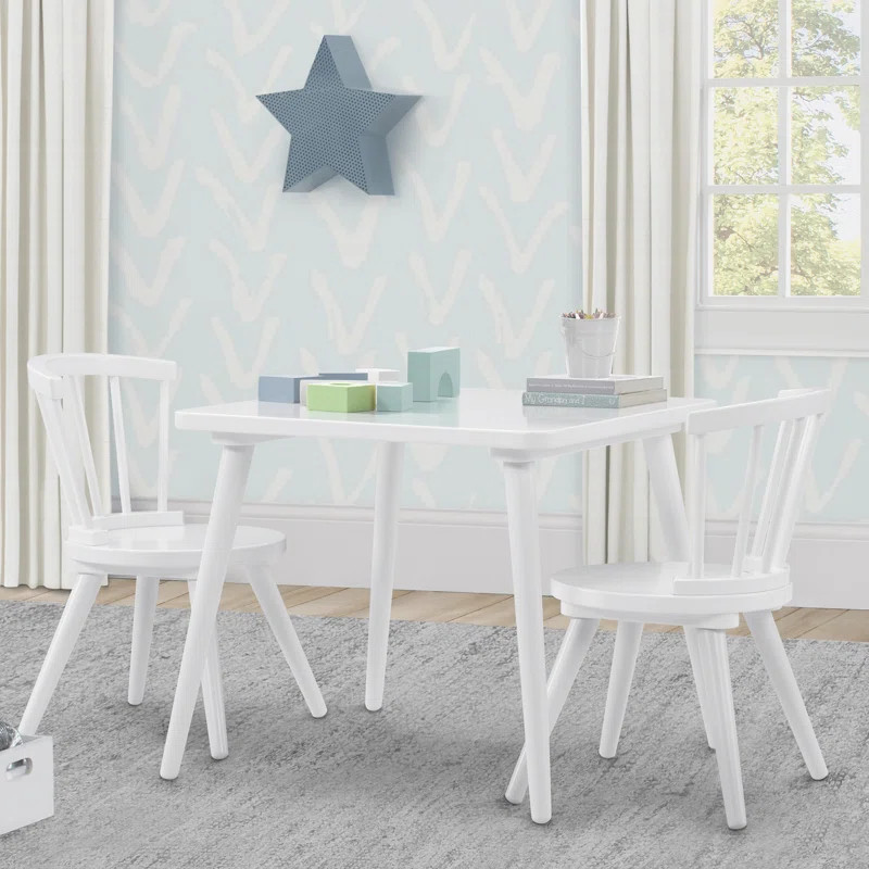 Naila Kids 3 Piece Play Or Activity Table and Chair Set | Wayfair North America