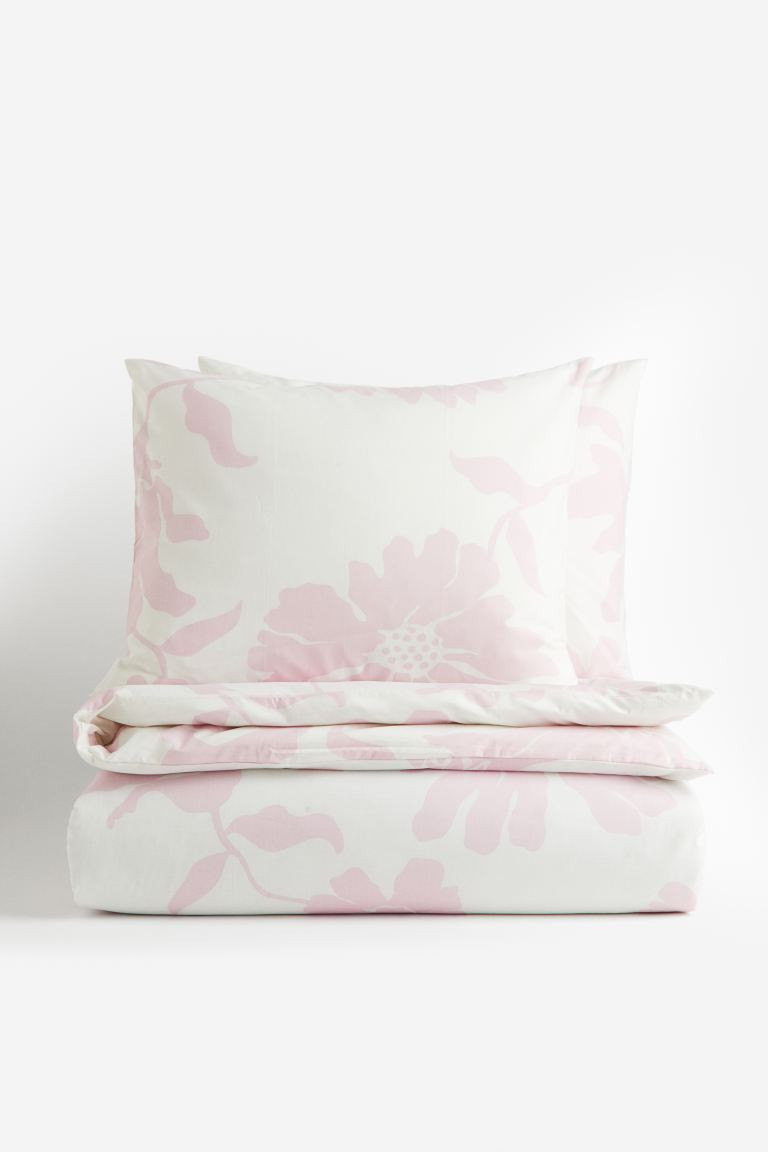 Floral-print Double Duvet Cover Set | H&M (US + CA)
