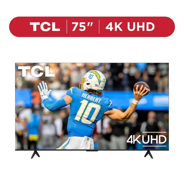 TCL 75” Class S5 (75S551G) 4K UHD HDR LED Smart TV with Google TV (NEW 2024) - Walmart.com | Walmart (US)