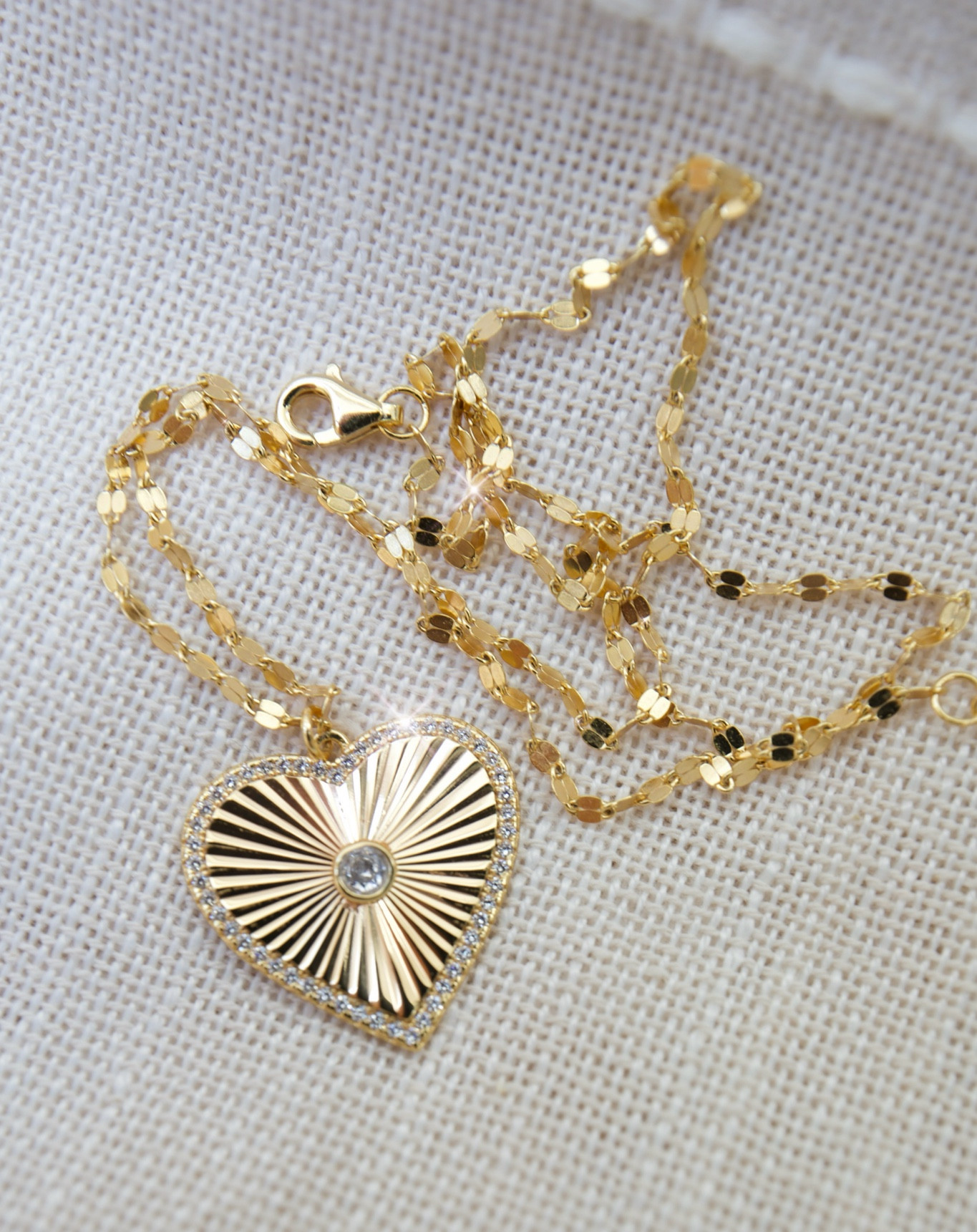 The New Jessica Simpson Collection at Walmart! 😍 14k gold plated sterling silver heart pendant necklace. 

#LTKU #LTKStyleTip #LTKxWalmart