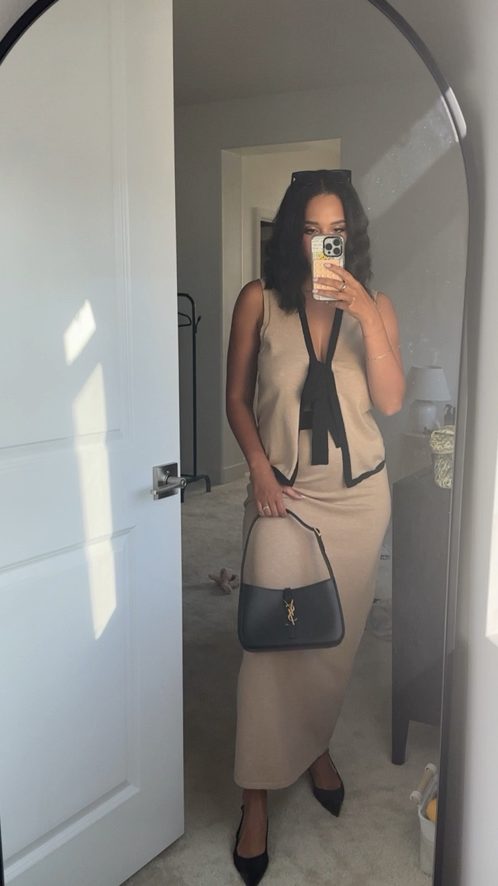 I love this skirt and top set from lovers and friends that I got from revolve. I ordered a medium top and small bottom. Supe chic but super comfortable 🖤

#LTKU #LTKVideo #LTKItBag