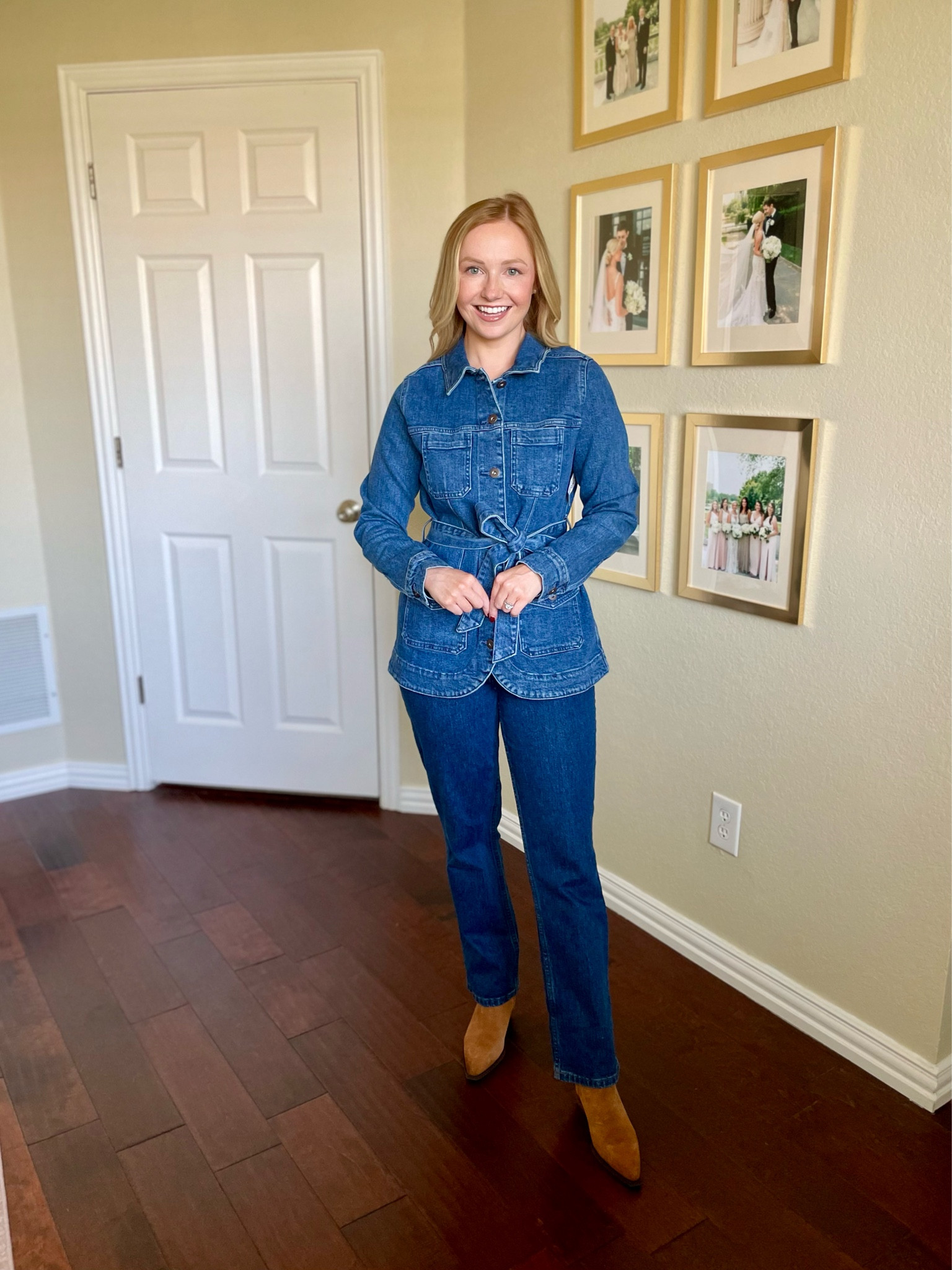 Wearing an XSP | denim jacket 

#LTKFindsUnder100 #LTKSeasonal #LTKStyleTip