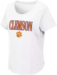 Colosseum Women's Clemson Tigers White T-Shirt | DICK'S Sporting Goods