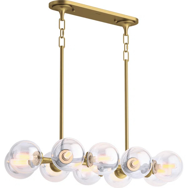 Bellera 10-Light Linear Chandelier | Wayfair North America