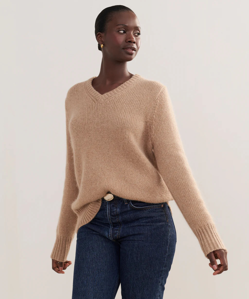 Cashmere Kate V-Neck | Jenni Kayne