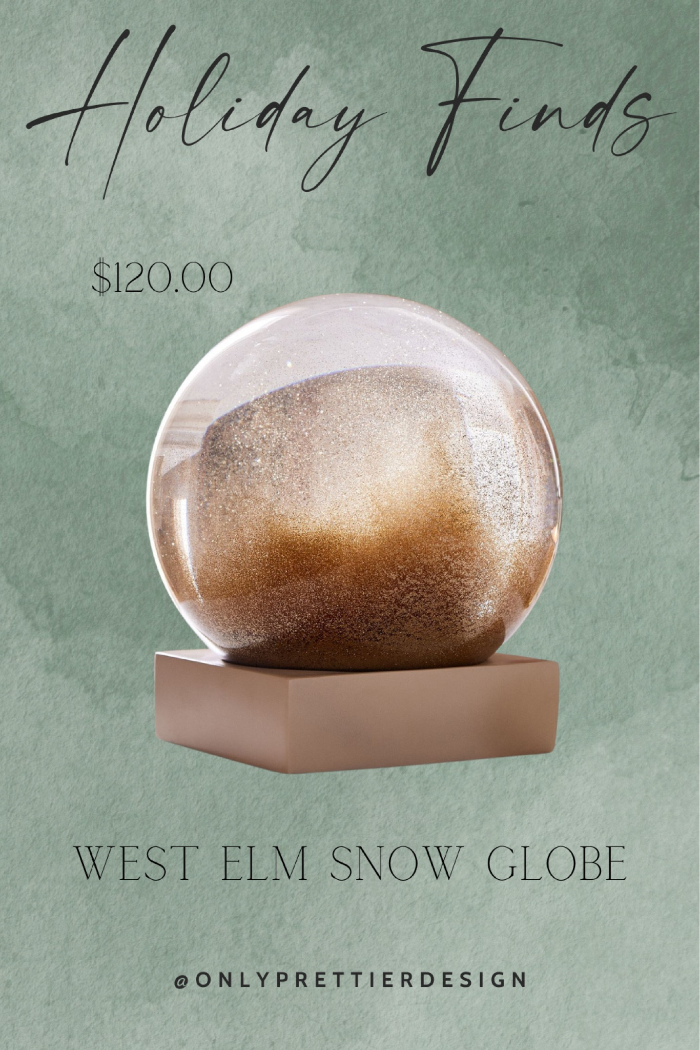 Holiday Finds: Snow Globe Edition! 

We love this beautiful snow globe from West Elm 🤩 

#LTKHoliday #LTKSeasonal #LTKhome