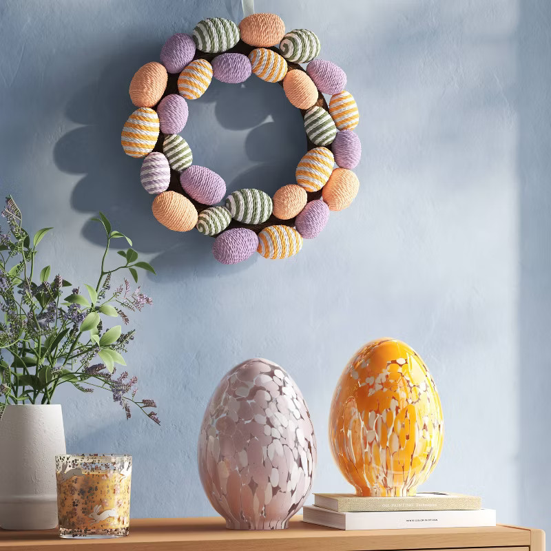 Large Confetti Glass Egg - Threshold™ | Target