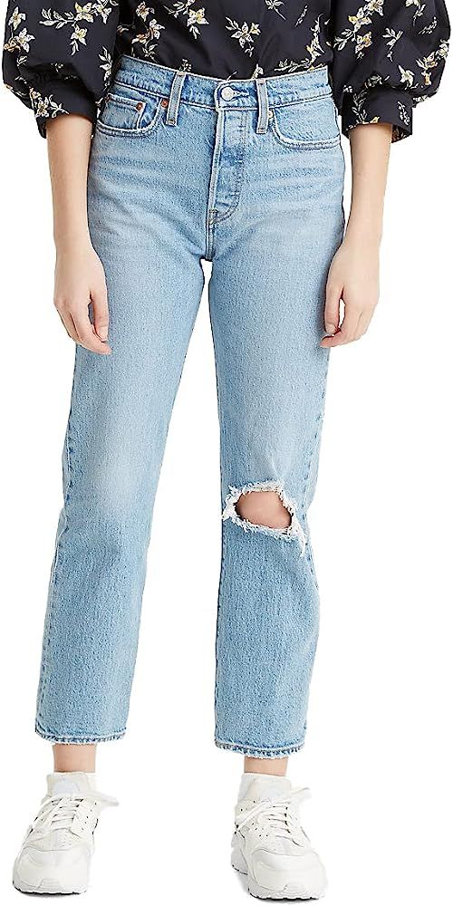 Levi's Women's Premium Wedgie Straight Jeans | Amazon (US)