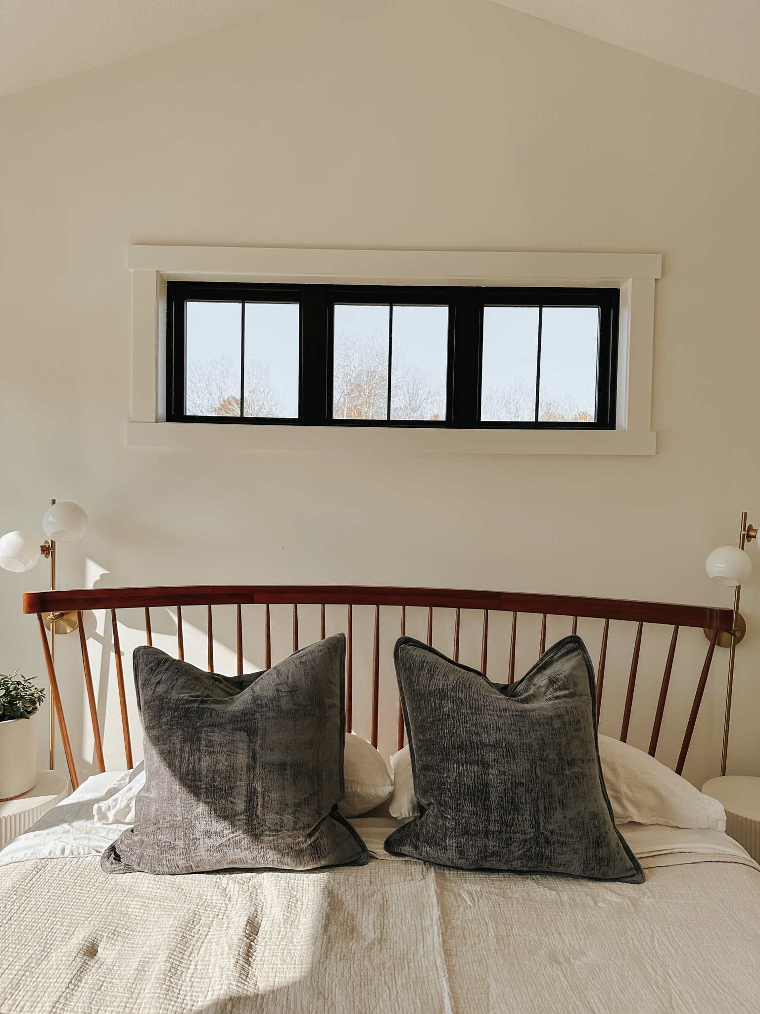 Fall bedding: Just added a little velvet with these Euro shams! Easy swaps for fall. Color is: graphite Click on the link and scroll to Euro Sham. 

#LTKHoliday #LTKHome