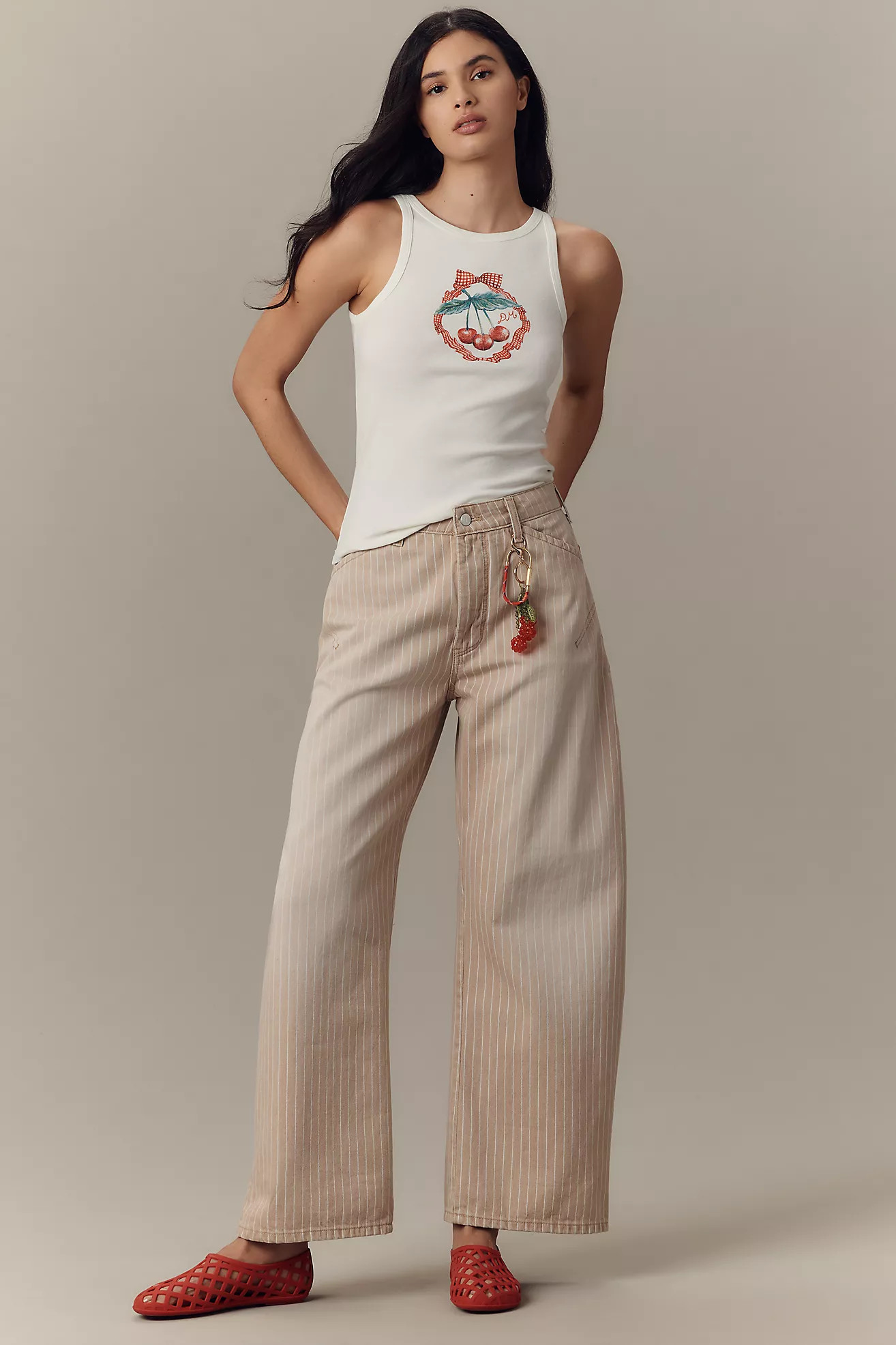 Pilcro High-Rise Carpenter Barrel Jeans | Anthropologie (US)