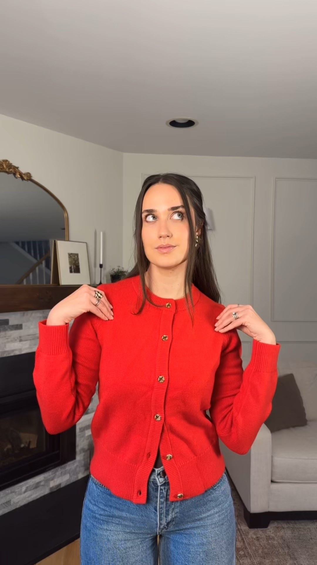 Wearing my true size small in all items! These cashmere cardigans are so soft and versatile! 50% off for Black Friday! 

#LTKSaleAlert #LTKCyberWeek #LTKootd