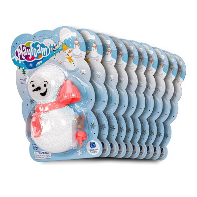 Educational Insights 10pk Playfoam Build-A-Snowman | Target