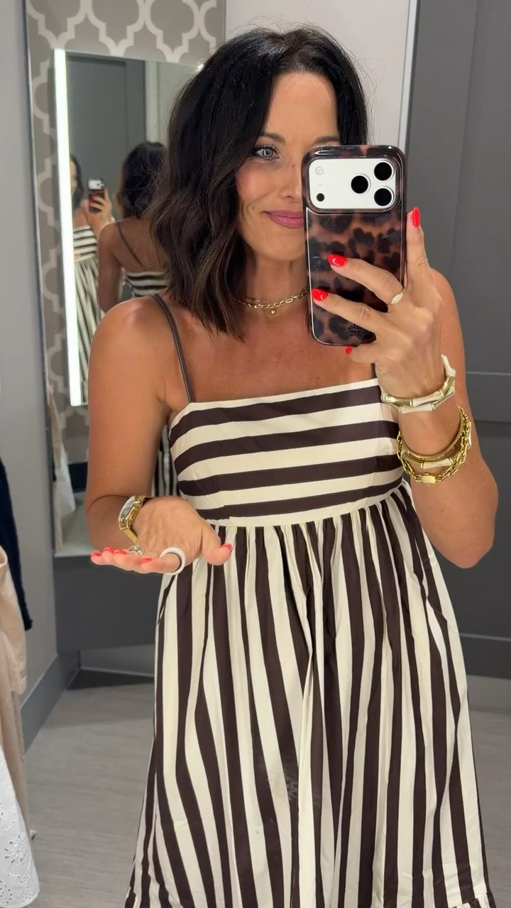 Wearing an XS.
5’3” for reference.

#TargetStyle #TargetFinds #TargetFashion #StripedDress #SummerDress #CoastalStyle #AffordableFashion #EverydayStyle #LTKStyle #OOTD