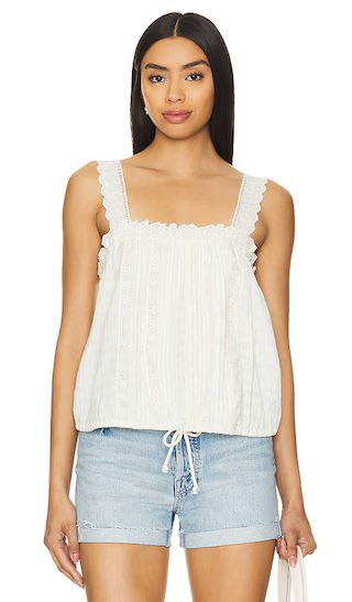 Because Of You Tank in Ivory | Revolve Clothing (Global)