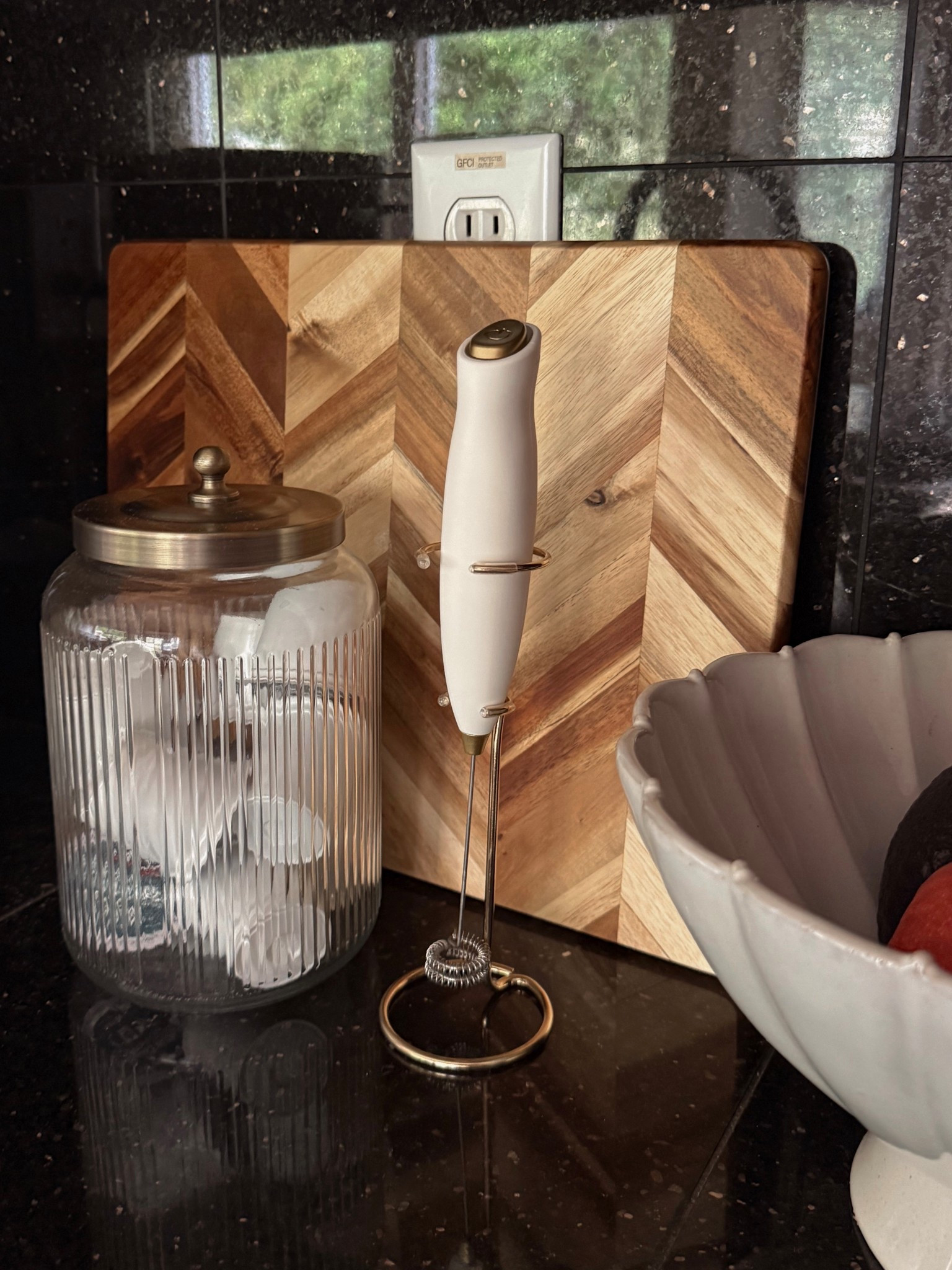 My new frother for my morning coffee cold foam! Love that it comes in a stand 👏  ☕️ 