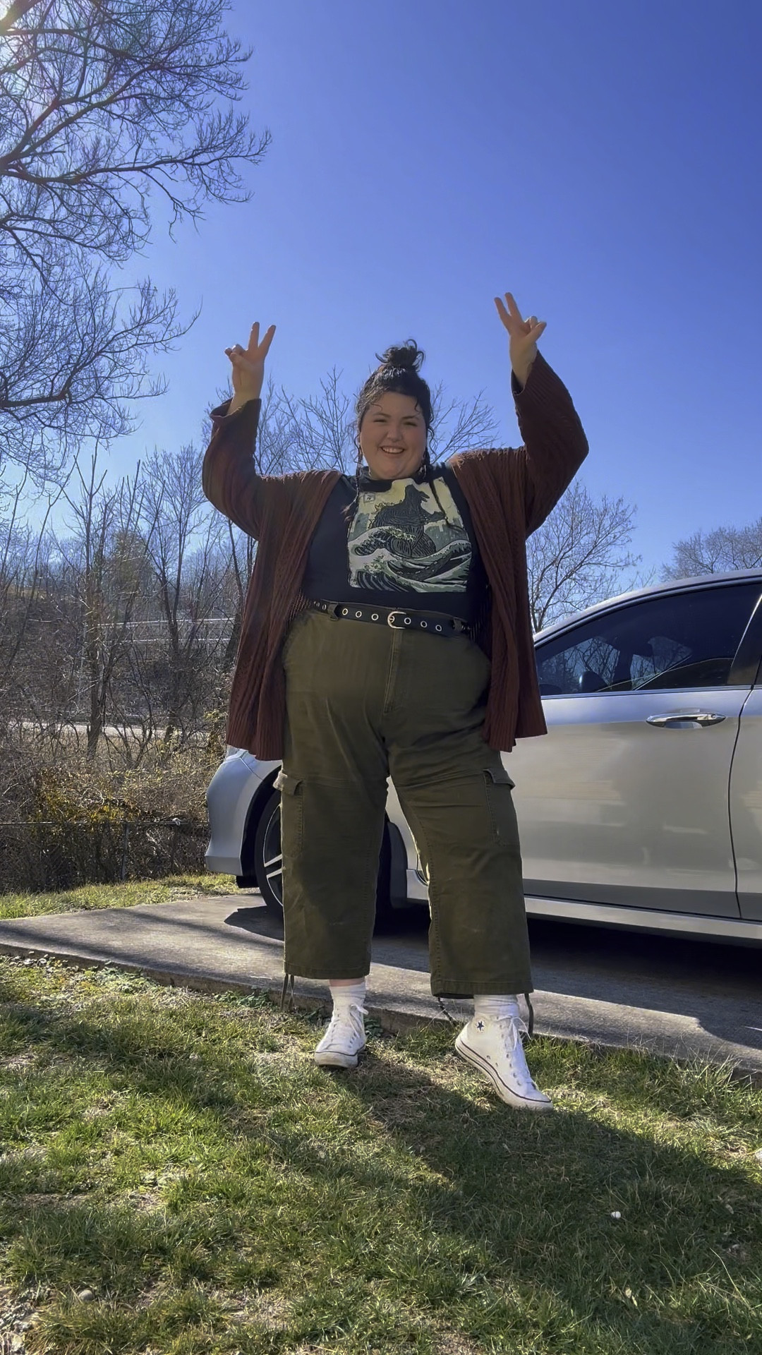 Casual plus size cargo pants outfit!

#LTKmidsize #LTKplussize #LTKstyletip