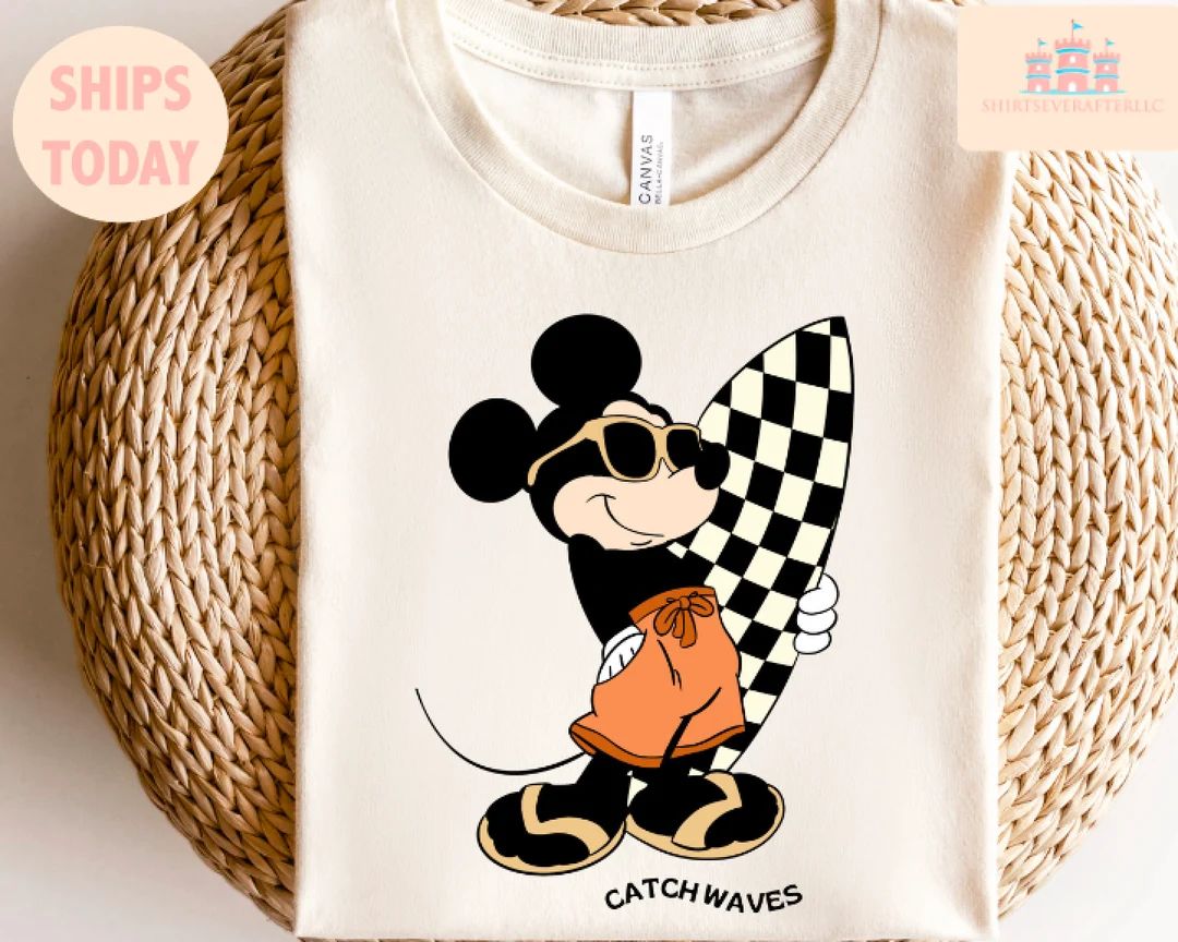Disney Mickey Summer 2023 Shirt, Retro Vintage Mickey Shirt, Comfort Color Mickey Shirt, Summer v... | Etsy (US)