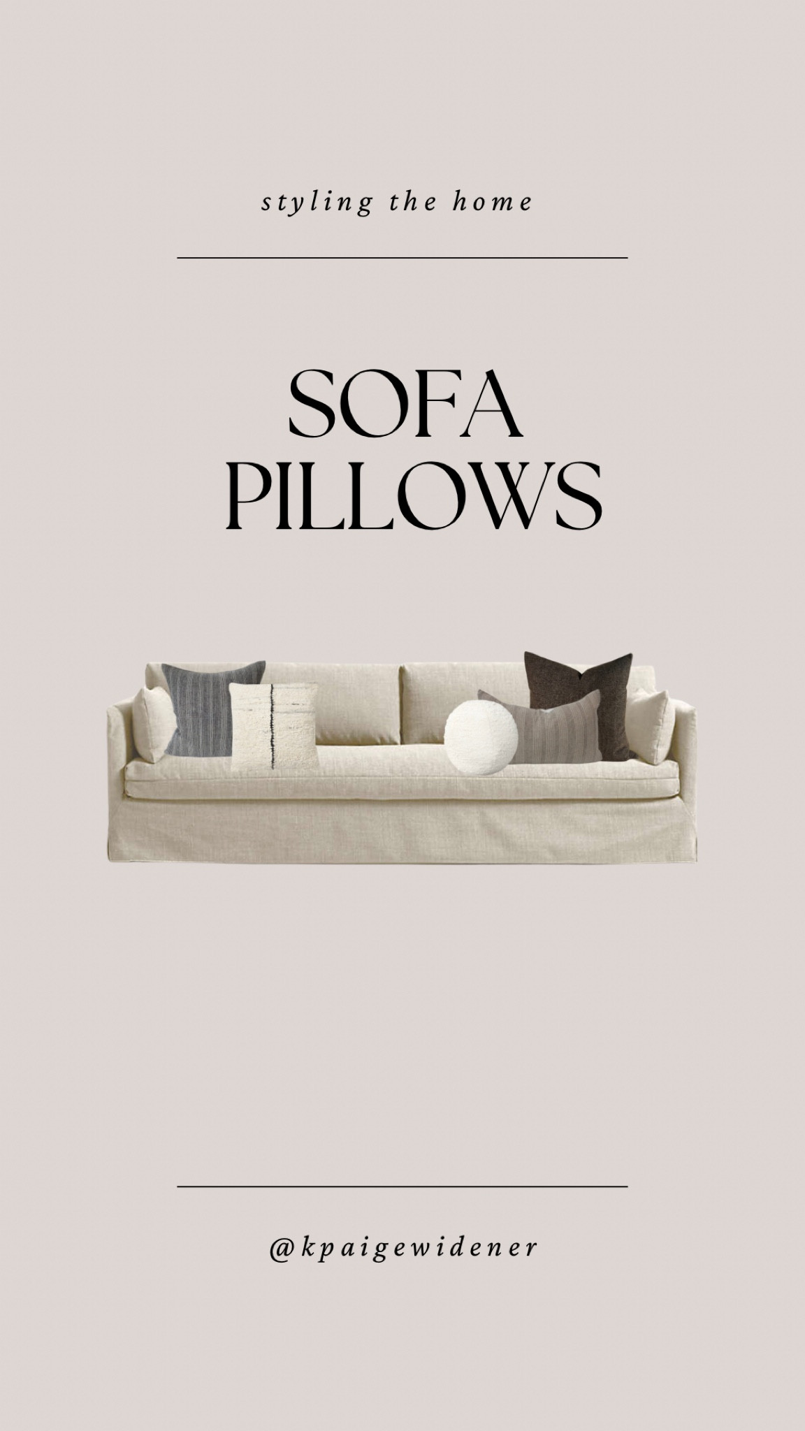 Sofa pillow styling 



#LTKhome #LTKHoliday