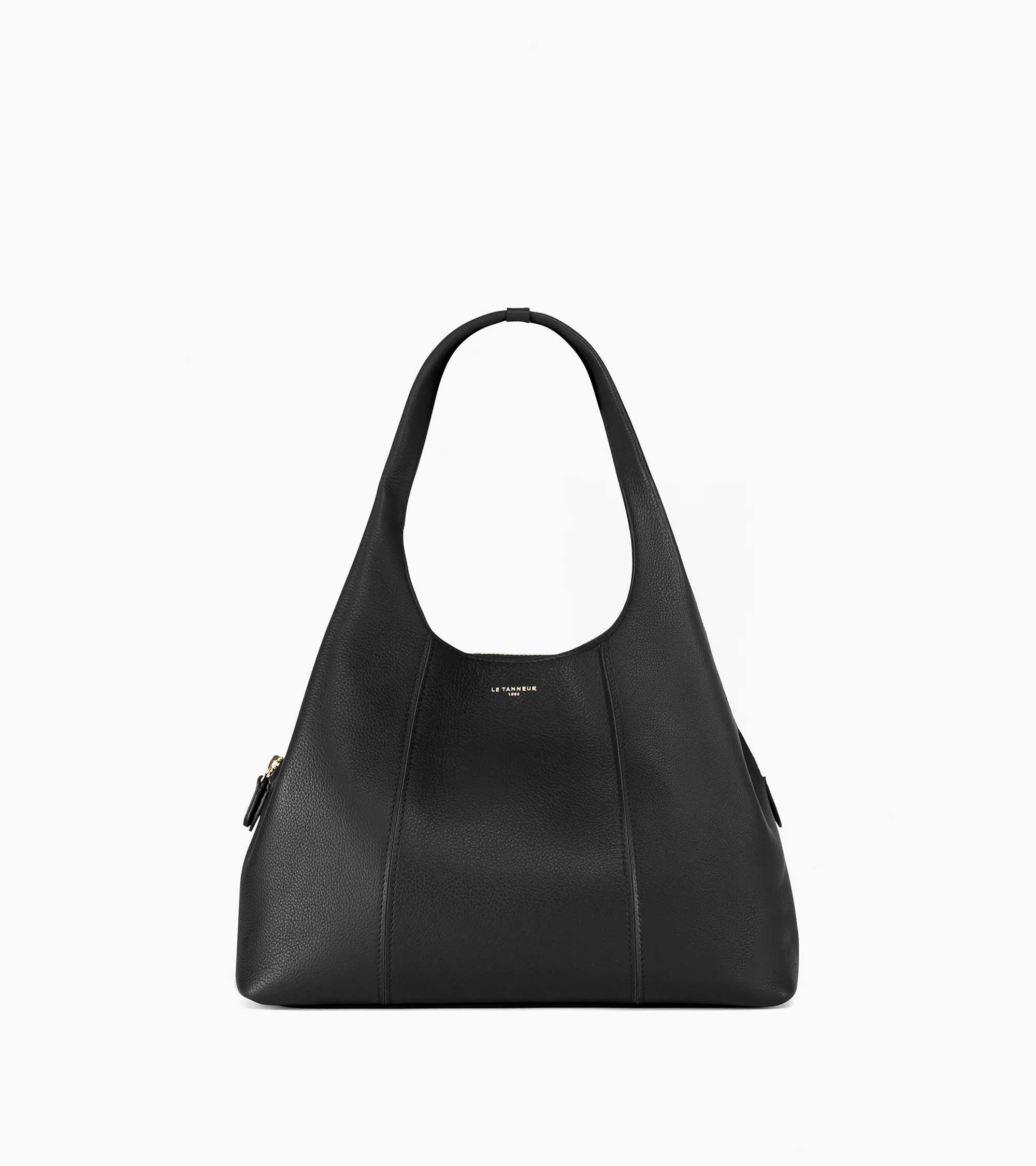 Juliette medium-sized shoulder bag in grained leather | Le Tanneur