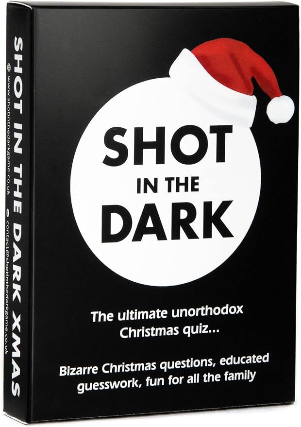 Shot in the Dark: Christmas Quiz Edition | 2+ players | Adults & Kids | Ideal Christmas Stocking ... | Amazon (UK)