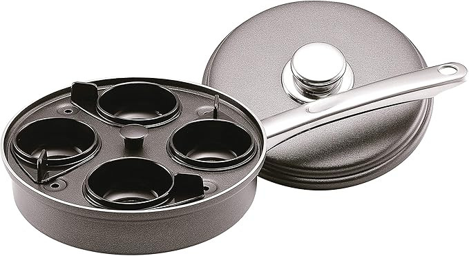 Farberware - 20319 Farberware Nonstick Dishwasher Safe Egg Poacher Pan/Skillet with 4 Poaching Cu... | Amazon (US)