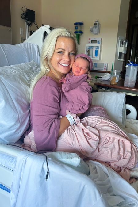 Matching mommy and me robe and swaddle! Love the waffle knit.  

#LTKbump #LTKbaby #LTKfamily