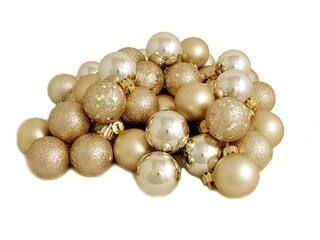 60ct Champagne Gold Shatterproof 4-Finish Ball Ornaments | Michaels Stores