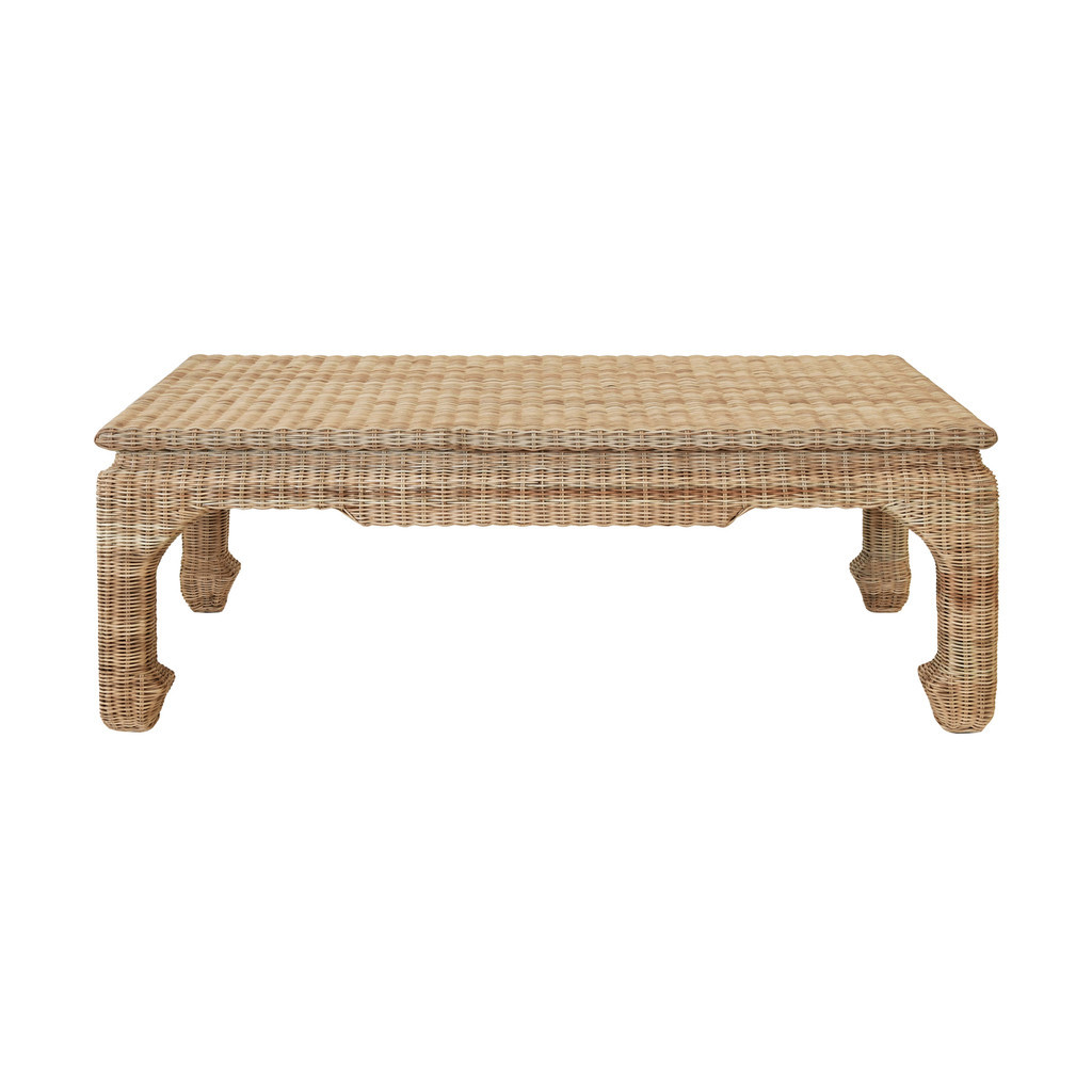Ming Style Coffee Table In Brown | 1stopbedrooms