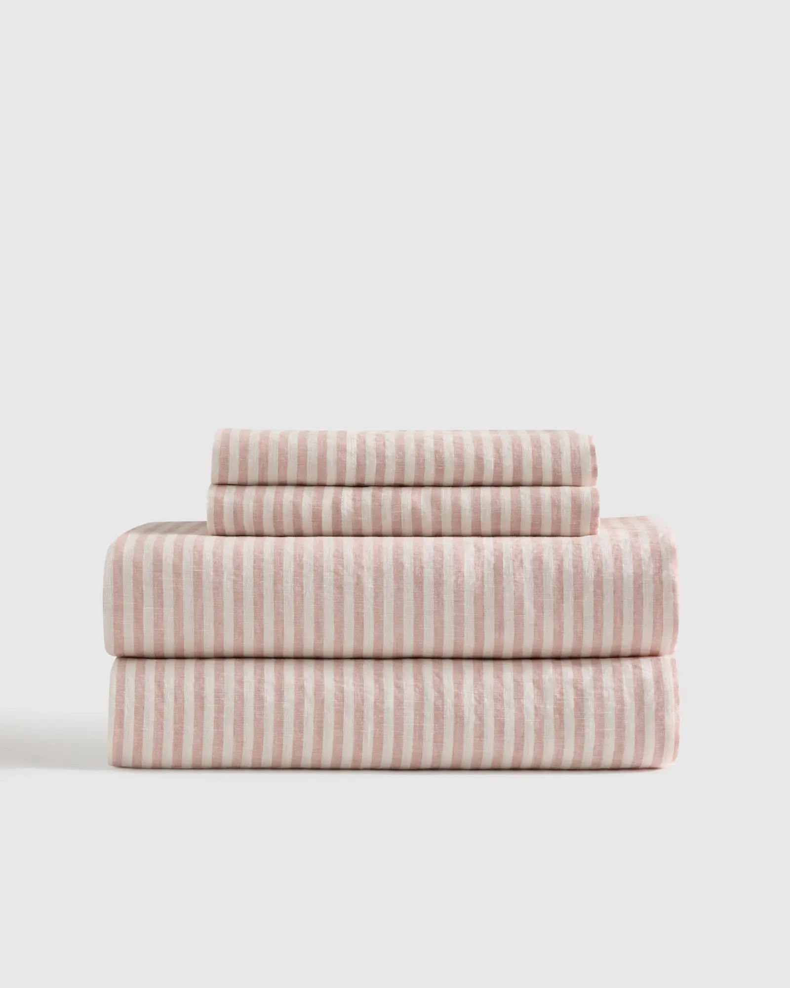 European Linen Stripe Sheet Set | Quince