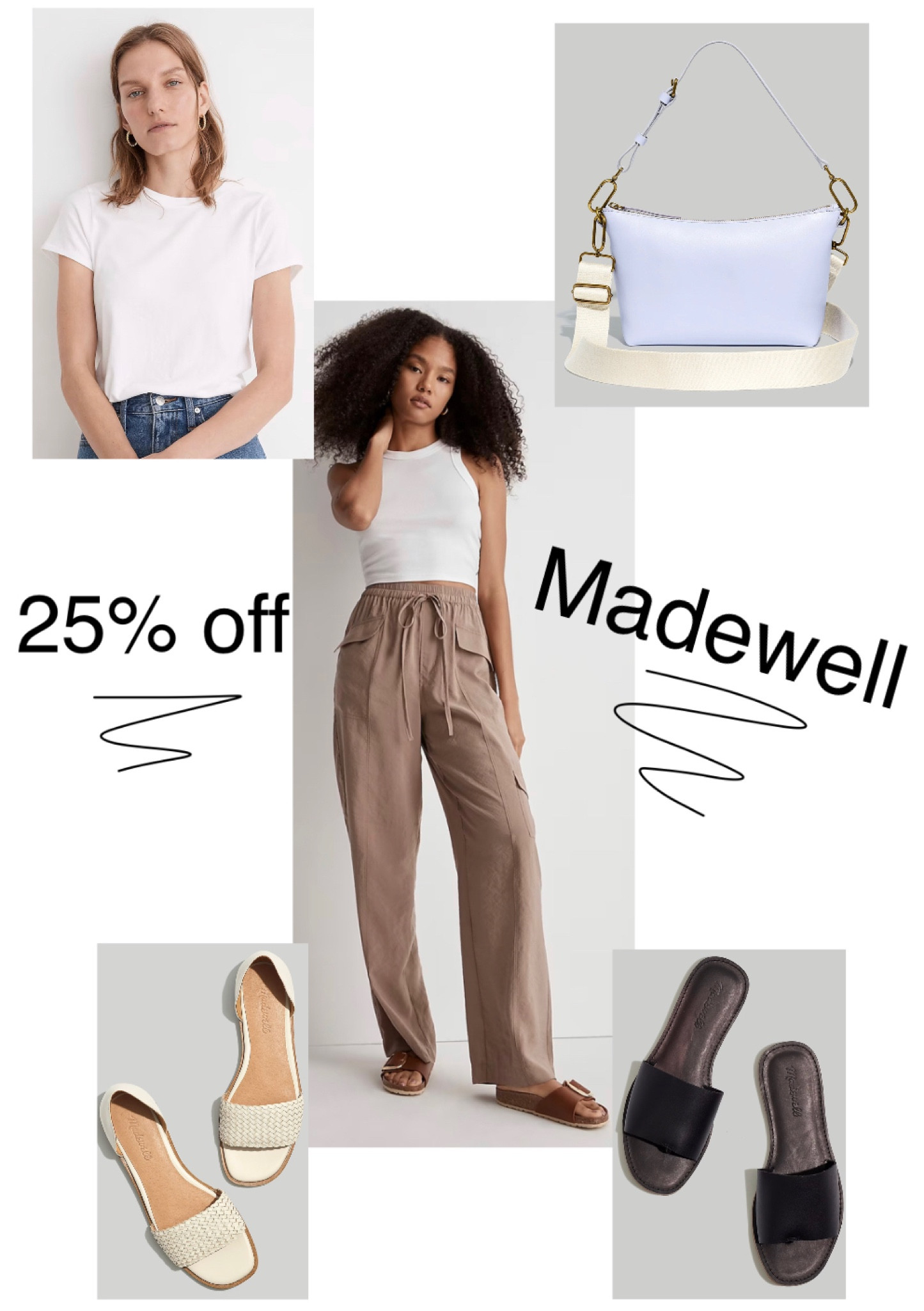 25% off Madewell.  Pants in medium, top in medium.  Perfect for spring/summer! #madewell #madewellsale 

#LTKsalealert #LTKunder50 #LTKunder100