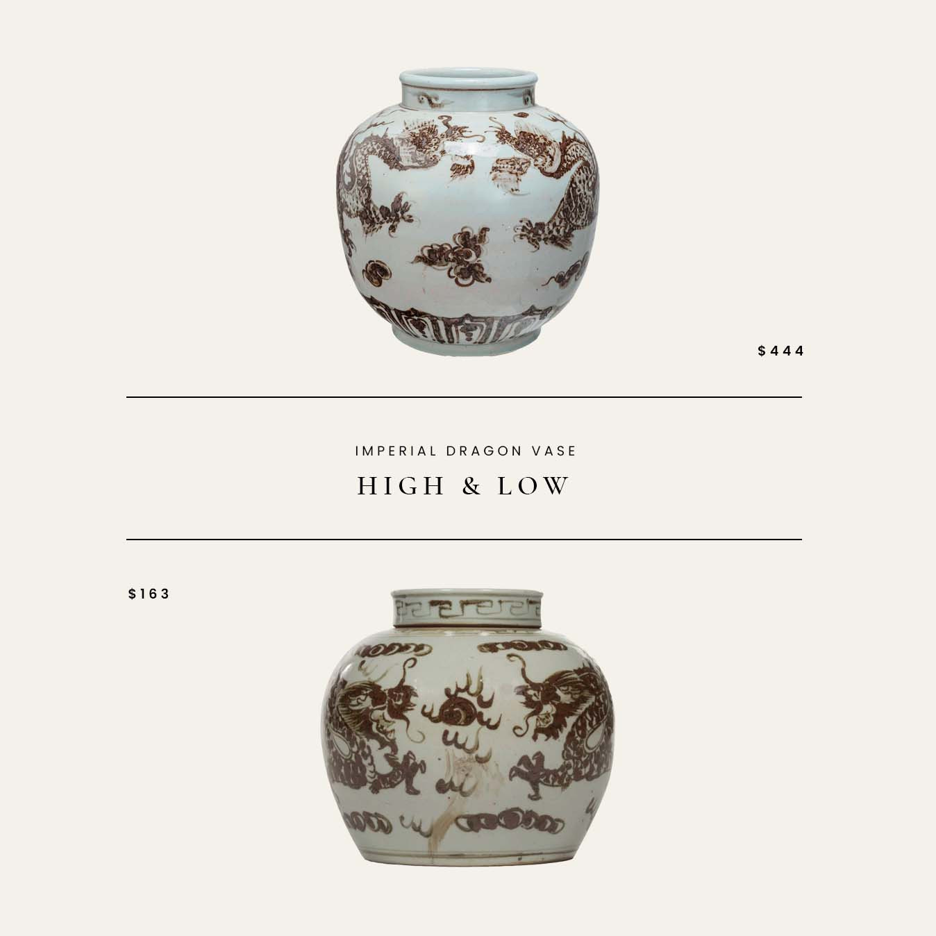 High / Low : Imperial Dragon Vase 

 

#LTKHome