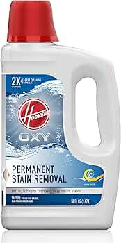 Hoover Oxy Deep Cleaning Carpet Shampoo, Concentrated Machine Cleaner Solution, 50oz Formula, AH3... | Amazon (US)