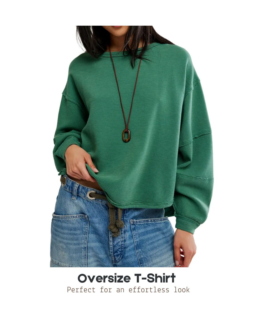 The effortless tee your wardrobe has been waiting for 🤍✨! This oversized T-shirt is perfect for pairing with jeans, leggings, or biker shorts for an easy everyday look 💖. Relaxed, comfortable, and endlessly versatile, it's a closet staple you'll wear on repeat—especially while it's on Nordstrom Sale!

#NordstromSale #FreePeople #OversizedTee #CasualStyle #EverydayFashion #OOTD #WardrobeStaples #ComfyStyle #FashionFinds #LTKFashion #LTKFinds #MustHave #FallStyle #EverydayOutfit #FashionDeals #EffortlessStyle #WeekendWear #MinimalStyle #ClosetEssentials #SaleFinds 

 