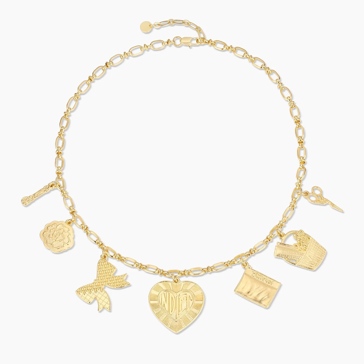 Needlepoint Charm Necklace | Penny Linn Designs