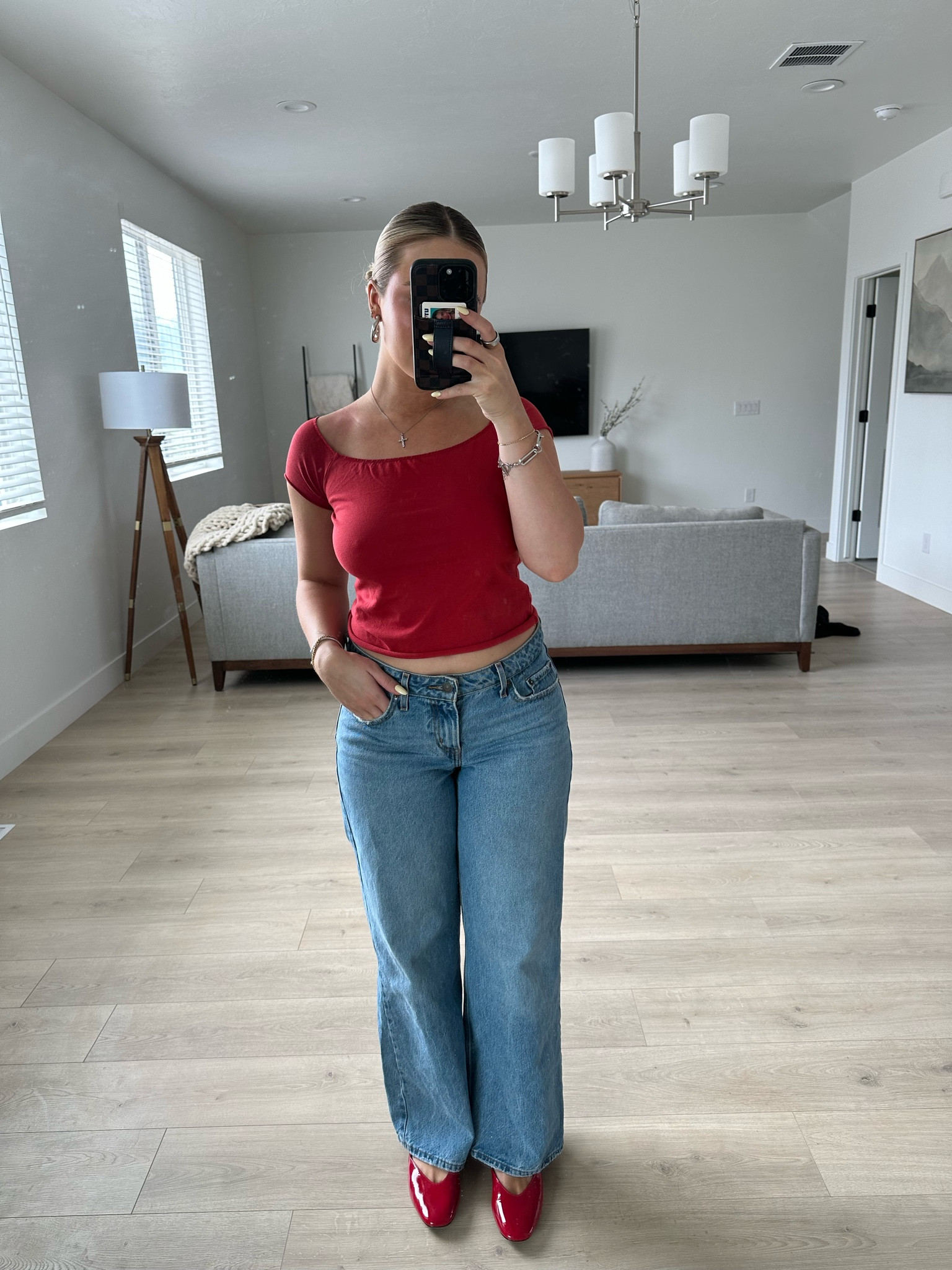 Top is Brandy Melville but I linked one similar!