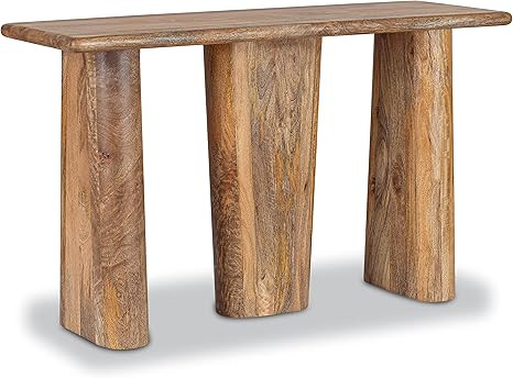 POLY & BARK Falun Console Table, Tuscan Honey | Amazon (US)