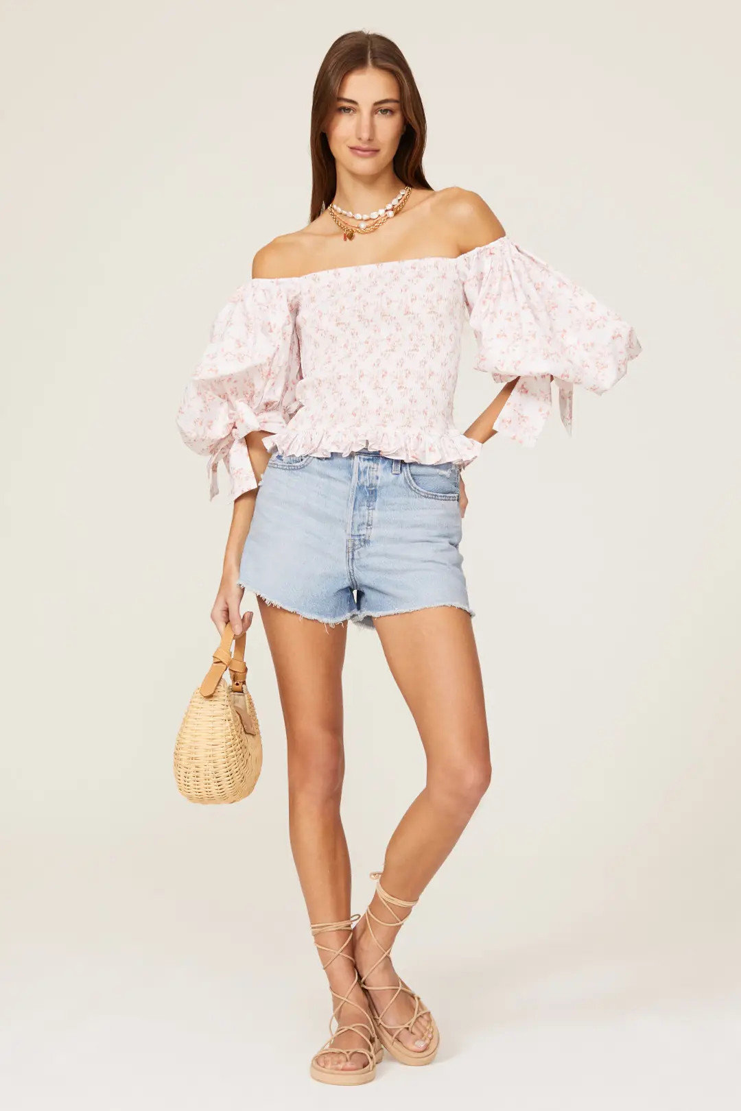 CAROLINE CONSTAS Nora Top | Rent the Runway