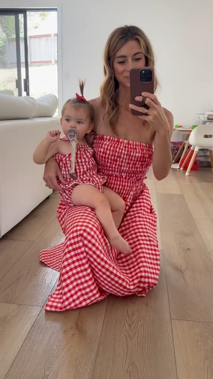 Matching mommy and me outfit! Banks outfit is old from Target, added a few outfits. Love this two piece gingham set, it's lightweight and perfect for summer! 

 #LTKSeasonal #LTKBaby #LTKFamily