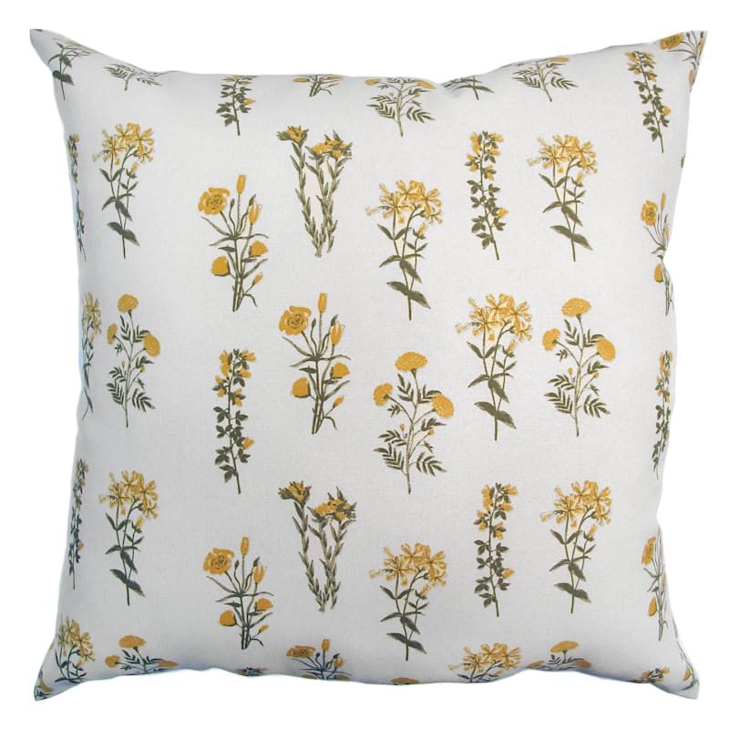 Floral Oversized Outdoor Pillow | At Home