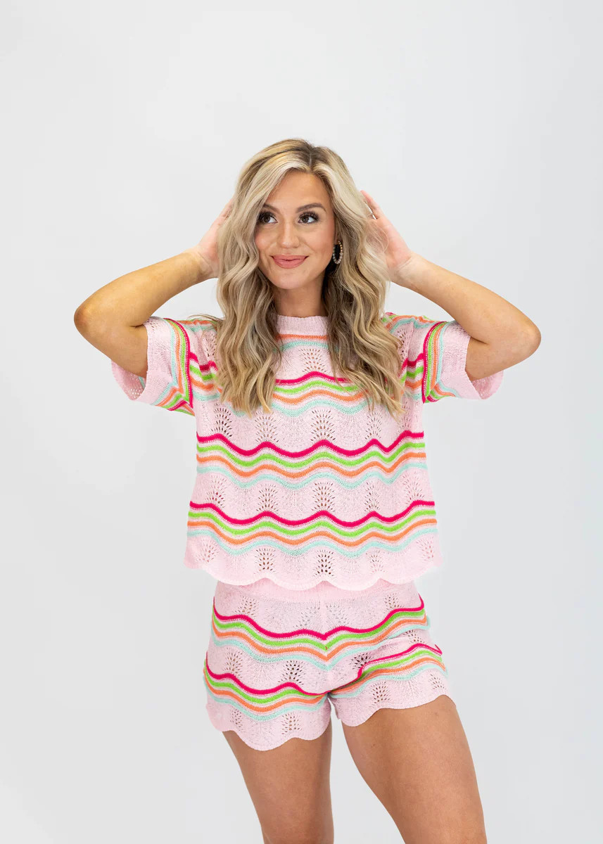 A Beautiful Day Top | Aqua B Boutique