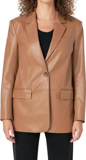 Endless Rose Faux Leather Blazer | Nordstromrack | Nordstrom Rack