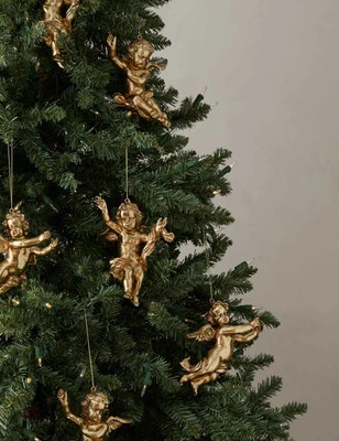 Cherub Ornaments (Set of 6) | Lulu and Georgia 