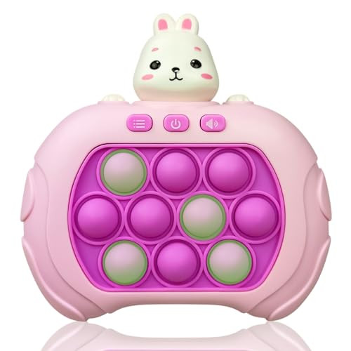 Anditoy Easter Bunny Pop Quick Push Game, Handheld Light up Bubble Fidget Game Toy for Kids Boys ... | Amazon (US)