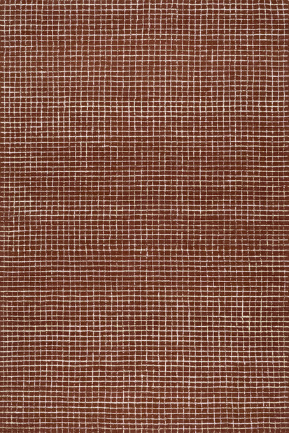 Chestnut Melrose Checked 8' x 10' Area Rug | Rugs USA