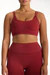 AIRLUXE BREATHE LAYERED MOVE BRA - SNAPPER | SET Active