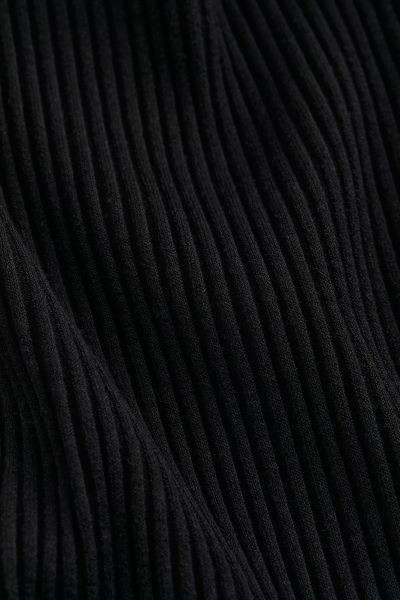 Ribbed Mock-turtleneck Dress | H&M (US + CA)