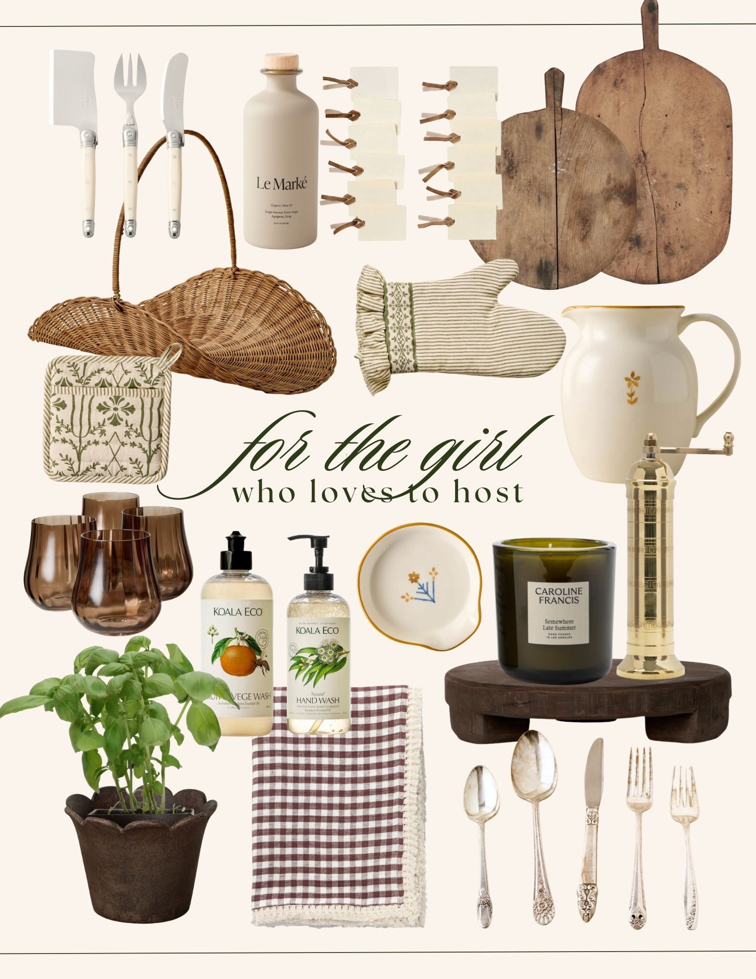 Gift ideas for the girl who loves to cook and host! Also would make great gifts for a new homeowner and the host of your holiday party! 

#LTKGiftGuide #LTKHoliday #LTKFindsUnder100