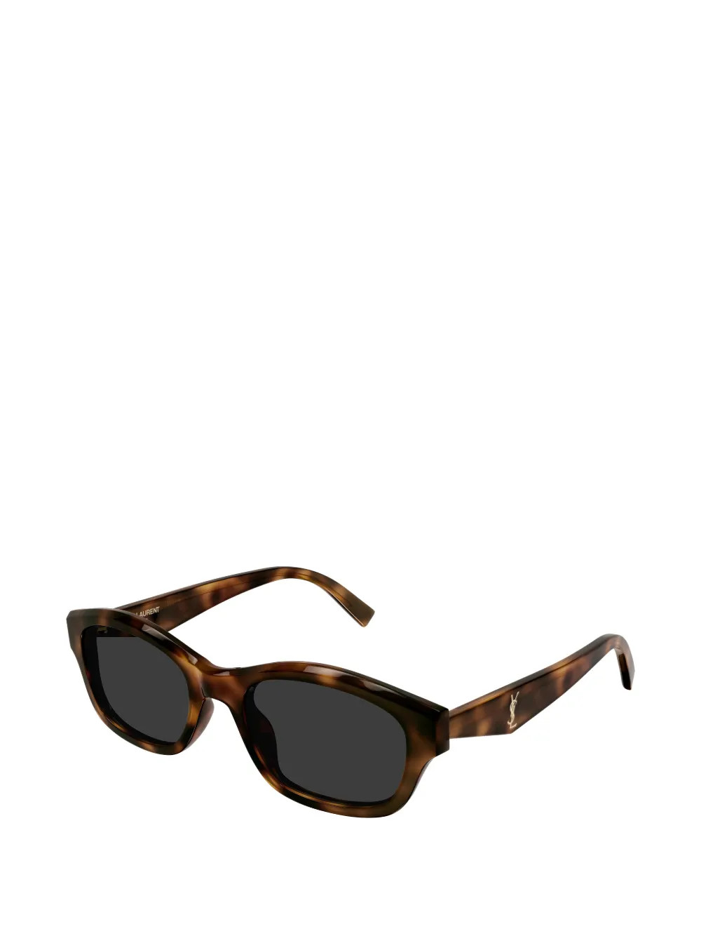 Saint Laurent Eyewear geometric-frame Tortoiseshell Sunglasses | Brown | FARFETCH | Farfetch Global