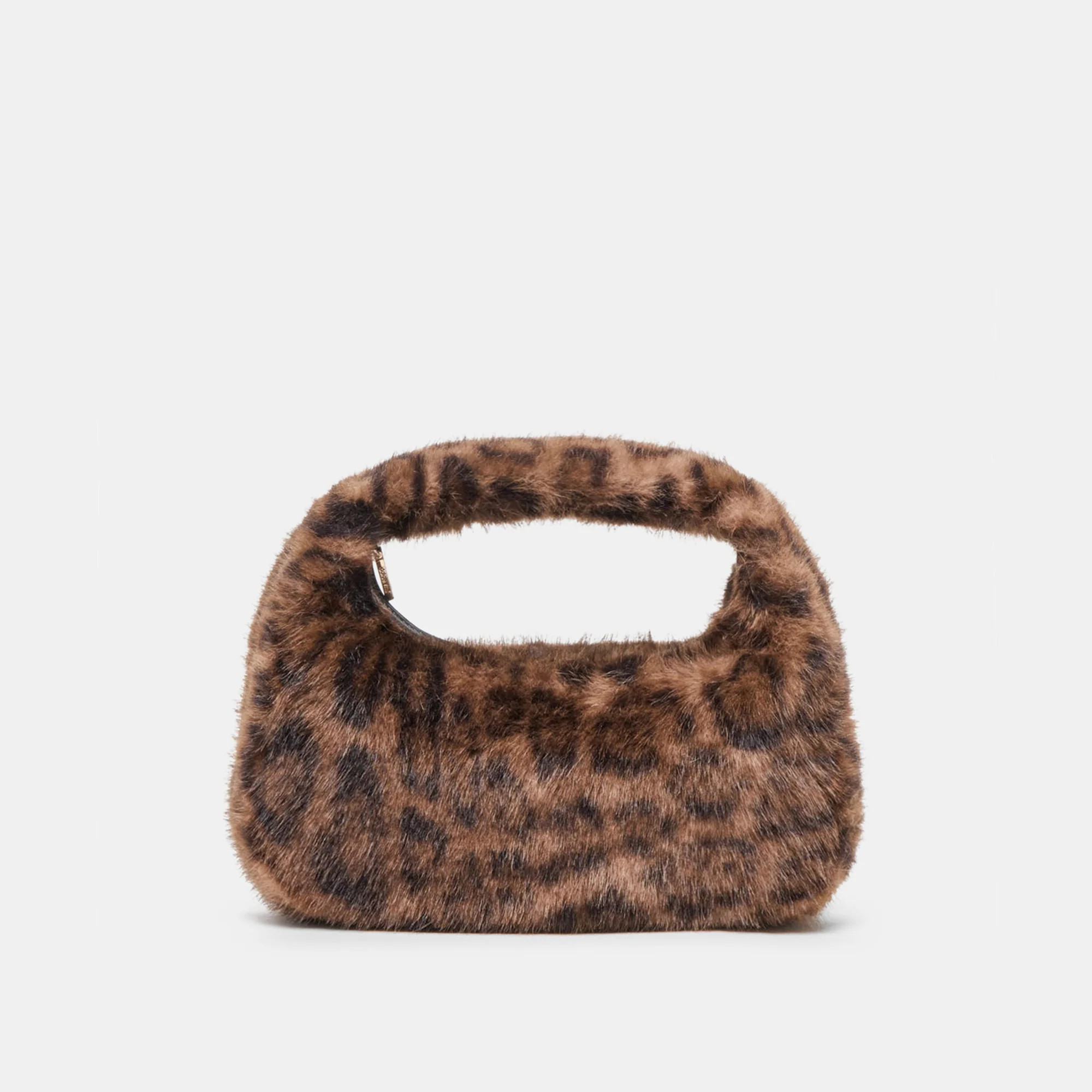 Frankie Handbag Leopard Plush | DolceVita.com