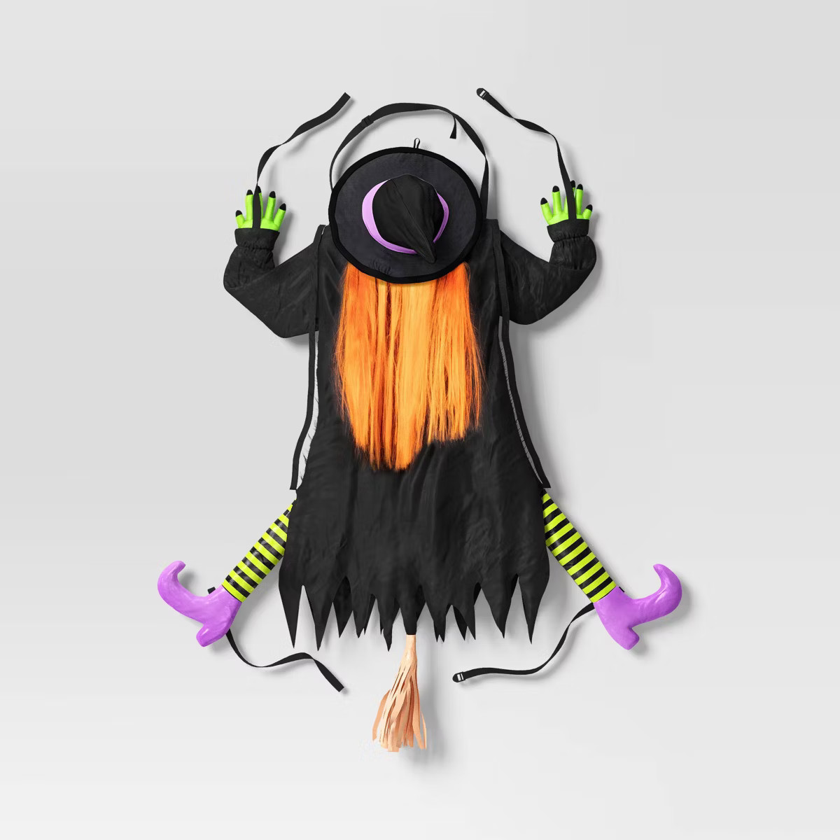 Crashing Witch Halloween Decorative Prop - Hyde & EEK! Boutique™: Indoor/Outdoor Spooky Scene S... | Target